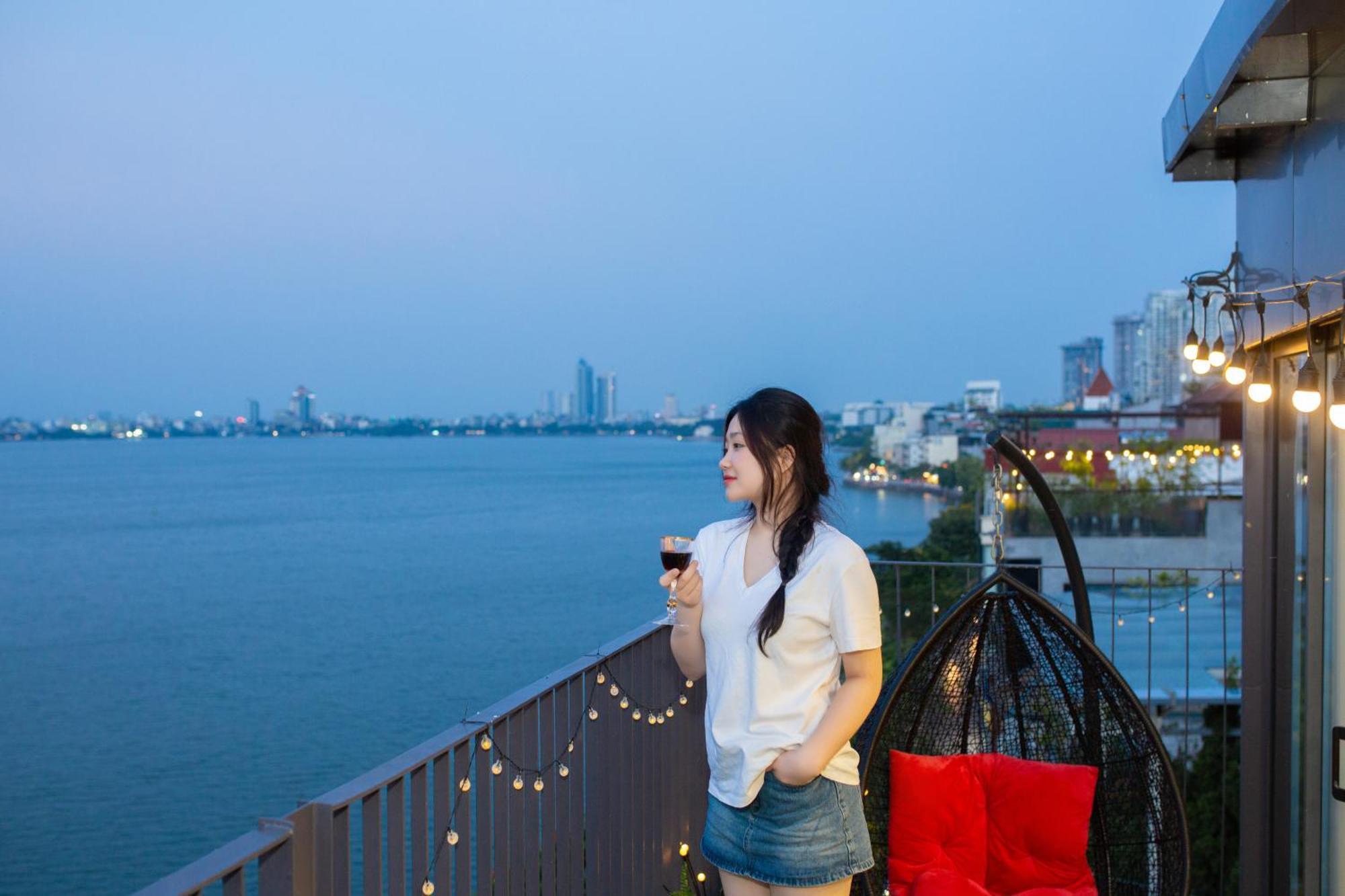 Lake View Hotel Hanoi Exterior foto